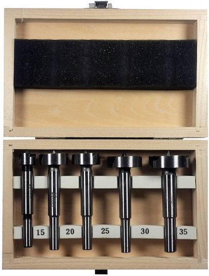 Forstner Bit Set 5pcs 15-35mm