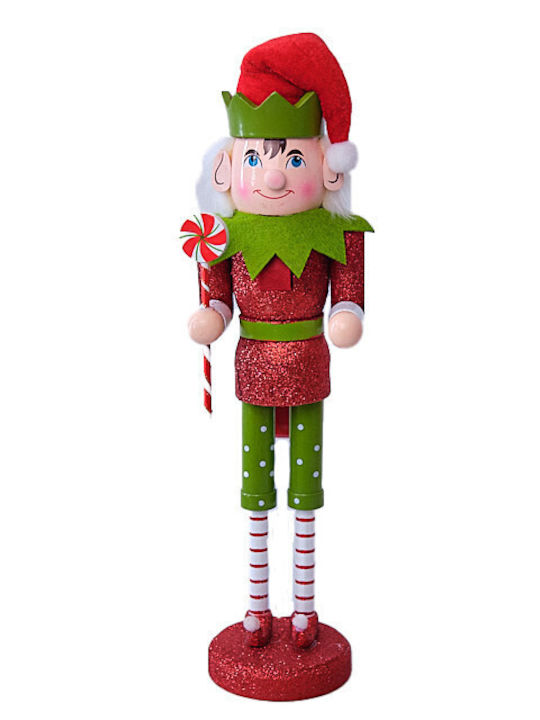 Christmas Decoration Santa's Elf Candy Cane 38cm