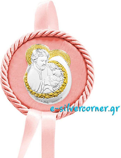 Baby Geschenksets Kinderbild Heilige Familie Rosa