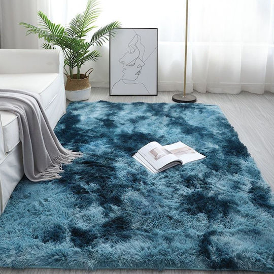 Homeone Lfsiel160 160x230cm Non-slip Shaggy Sky Blue rug Homeone Lfsiel160 160x230cm Non-slip Shaggy Sky Blue rug