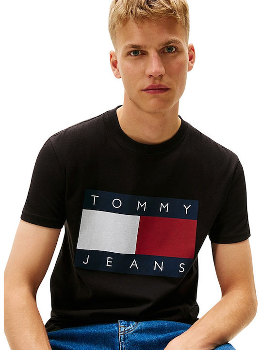 Tommy Hilfiger T-shirt Μαύρο