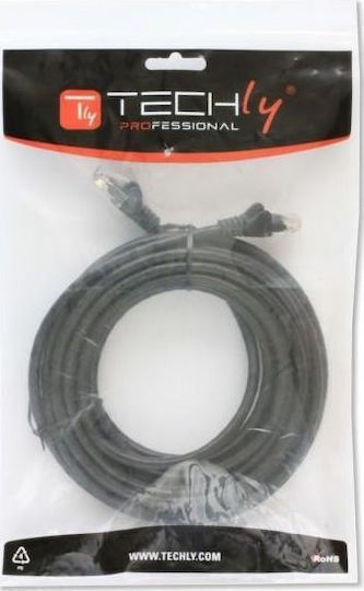 Techly U/UTP Cat.5e Ethernet Network Cable 5m Black