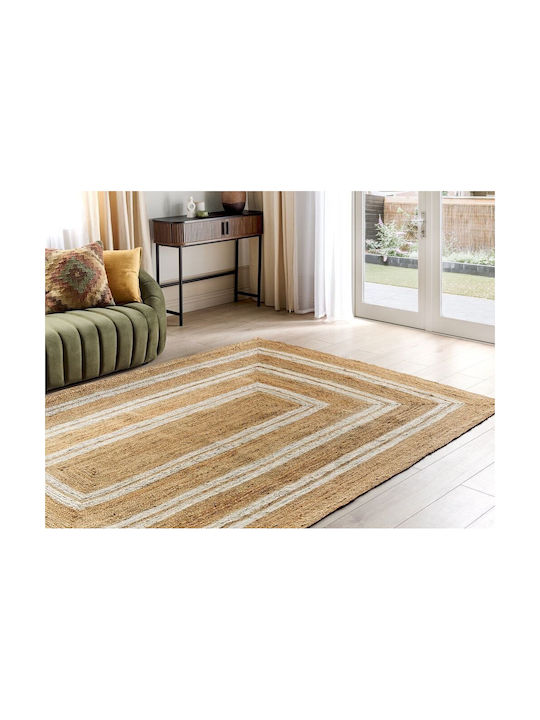 Beliani Elmali aus Jute Beige