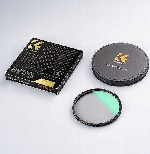 K&F Concept Nano-x Φίλτρo CPL / PL Διαμέτρου 55mm για Φωτογραφικούς Φακούς
