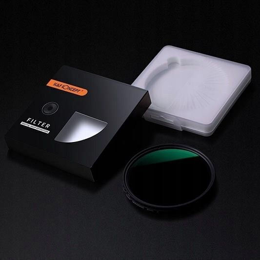 K&F Filter ND 58mm Adjustable Gray Fader ND8-ND2000 KF 101381 8870783 6936069281774