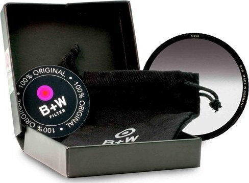 B+W ND Градиент 25% Филтър ND Диаметър 67mm с Покритие MRC (Устойчиво на Надраскване) за Фотообективи