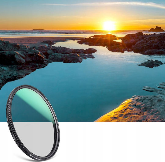 K&F Concept Nano-x Filter PL / CPL 67mm for Camera Lenses
