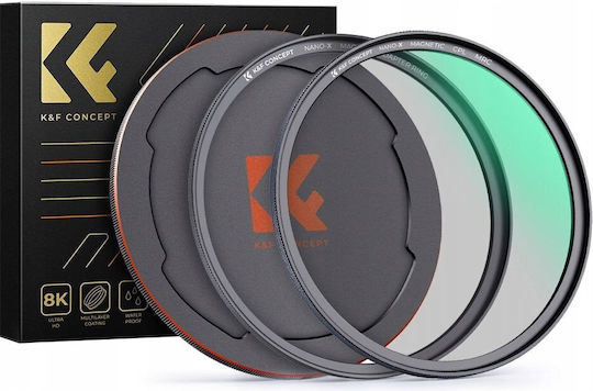K&F Concept Filter CPL / HD / Adapter / PL / Coloured 55mm for Camera Lenses