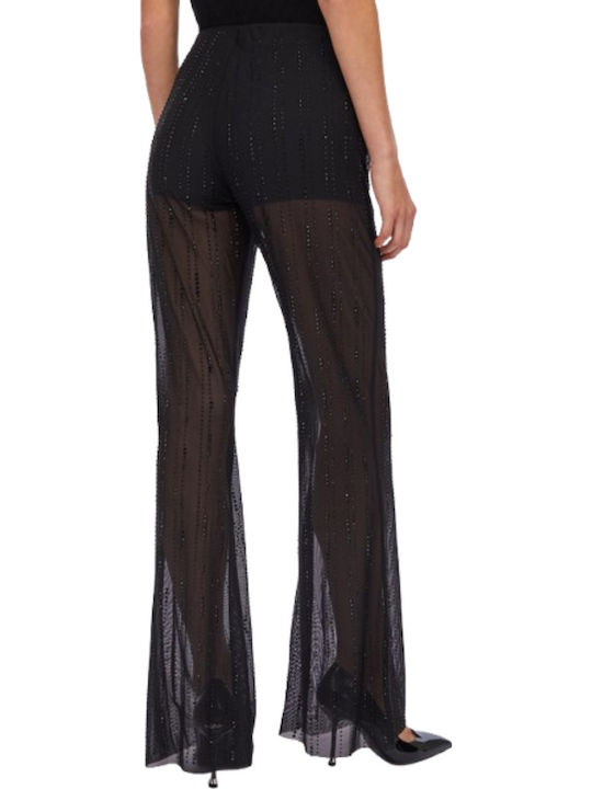 Women's Fabric Trousers Black