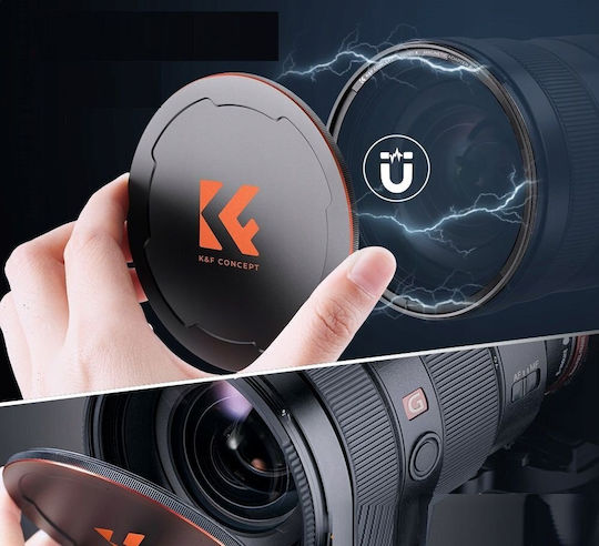 K&F Concept Φίλτρo CPL / HD / Filter Adapter / PL / Έγχρωμο Διαμέτρου 62mm για Φωτογραφικούς Φακούς