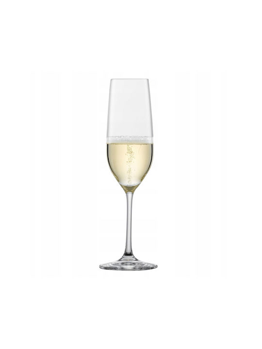 Lumarko Set Gläser Champagner aus Glas Mit Stiel 227ml 4Stück