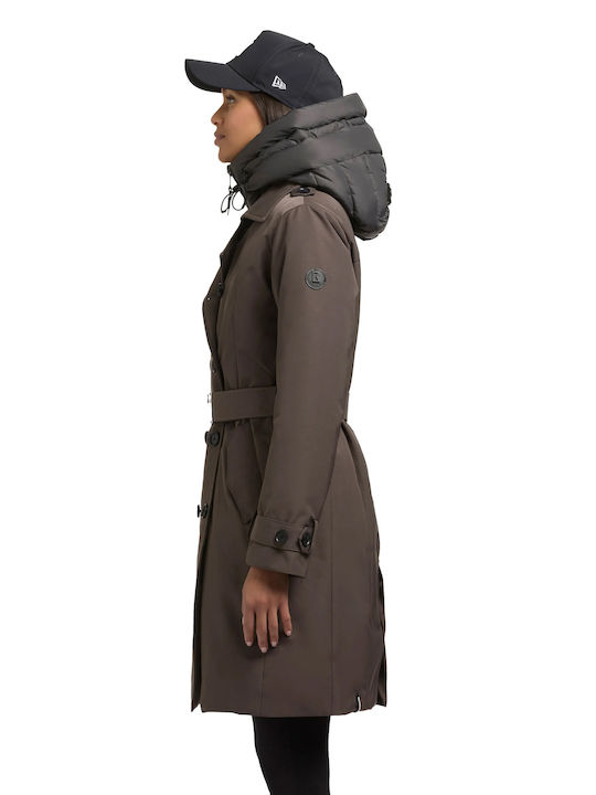 Women's Lifestyle Jacket for Winter Graphite Grey