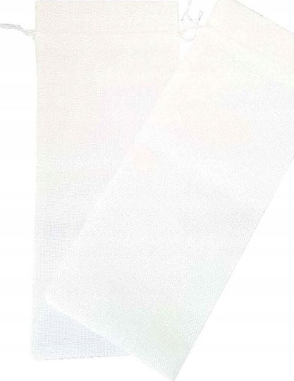 Hârtie Geantă pentru Cadou Albă 36x15cm. 2buc