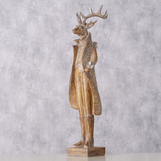 MSA Hirsche Figur Jenno Braune 21x17,5x62cm Polyresin