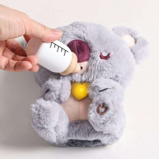 Top Bright Wooden Plush Interactive Baby Koala Wooden Chair 121200