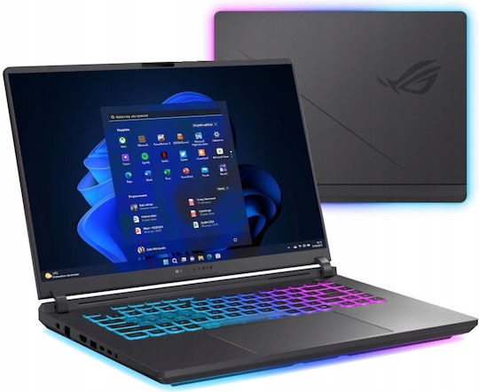 Asus ROG Strix G16 G615LW-U9322W G615LW-U9322W 16" QHD+ 240Hz (Ultra 9-275HX/32GB/2TB SSD/GeForce RTX 5080/W11 Home) (US Keyboard)