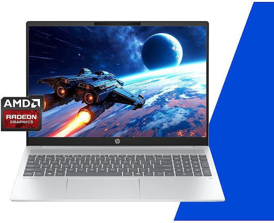 OmniBook 5 AI 16-ag1217nw 16" IPS FHD+ (Ryzen AI 300 Series-7 350/16GB/512GB SSD/W11 Home) Glacial Silver (US Keyboard)