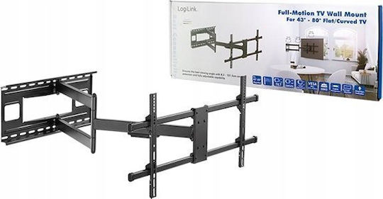 LogiLink BP0138 BP0138 Wall TV Mount with Arm up to 80" and 50kg
