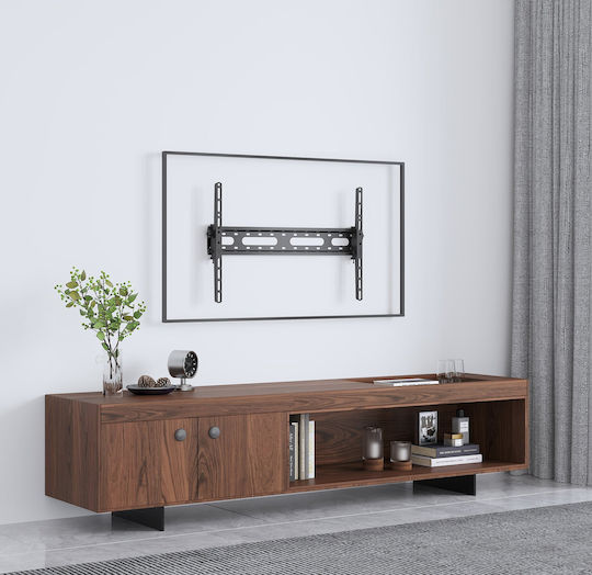 Manhattan 462280 Стойка за телевизор Стенен до 70" и 45кг Черен