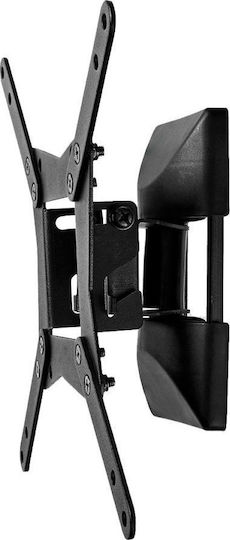 Nedis Wall Mount Lcd Tv 10 32" Load Capacity 30 Kg Tilt ± 15° Rotation 70° Articulating 1 Joint