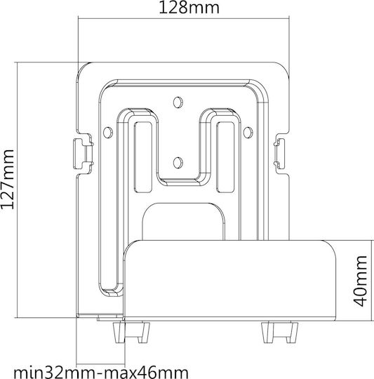 Equip 650896 Βάση Τηλεόρασης Τοίχου