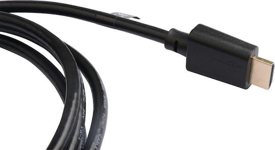 Techly HDMI 2.1 Ultra High Speed 48Gbps 4K 120Hz HDR VRR Cable HDMI male - HDMI male 3m Μαύρο