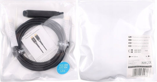 Tb Energy HDMI 2.0 Premium Hochgeschwindigkeits 4K 60Hz HDR Kabel HDMI-Stecker - HDMI-Stecker 5m Schwarz