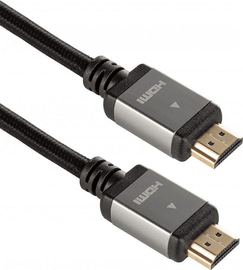 Montis HDMI 2.0 Premium High Speed 4K 60Hz HDR Cable HDMI Male - HDMI Male 1.5m Silver