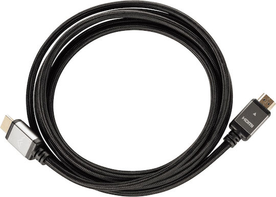 Montis HDMI 2.0 Premium High Speed 4K 60Hz HDR Cable HDMI Male - HDMI Male 1.5m Silver