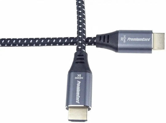 Премиумкорд Ултра HDMI 2.1 Кабел 8k@60hz с покритие от злато 1.5м