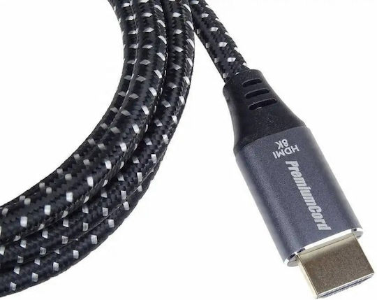 Премиумкорд Ултра HDMI 2.1 Кабел 8k@60hz с покритие от злато 1.5м