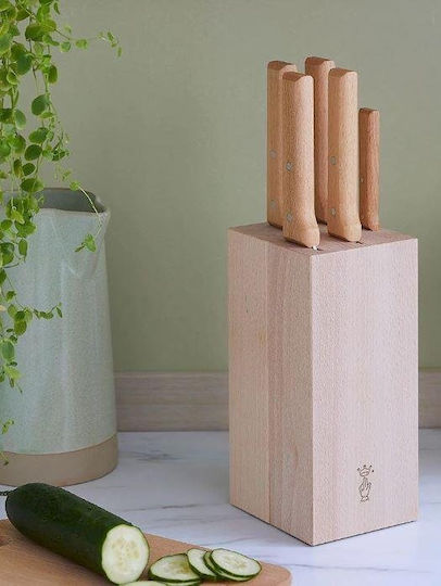 Opinel Parallele Messer Set mit Sockel Opinel Parallele Messer Set mit Sockel