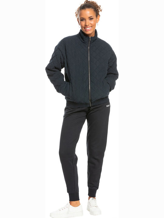 Path to Paradise Κοντό Γυναικείο Bomber Jacket Μαύρο
