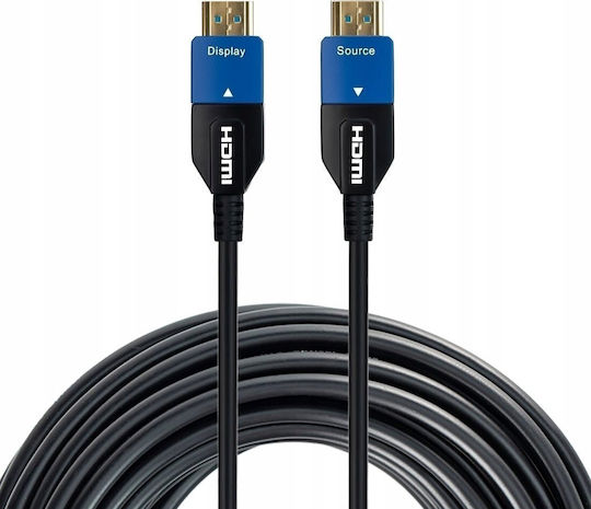 PremiumCord HDMI 2.1 Ultra High Speed 48Gbps 4K 120Hz HDR VRR Cable HDMI Male - HDMI Male 25m Black