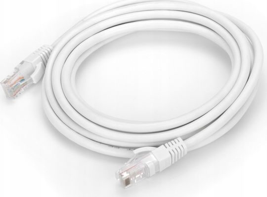 Montis U/UTP Cat.5e Ethernet Network Cable 2m White