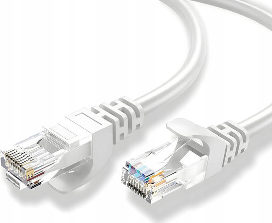 Montis U/UTP Cat.5e Ethernet Network Cable 20m White