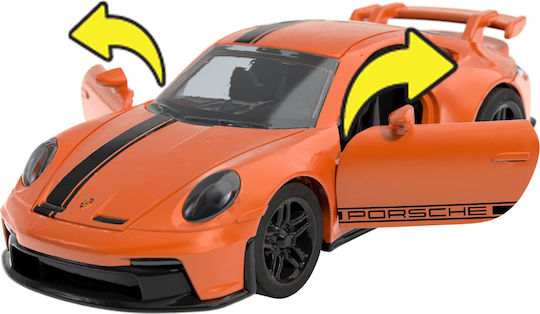 Hot Wheels Αυτοκινητάκι 1:43 Pull Back