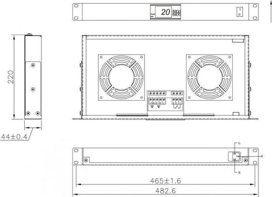 Techly Thermostat 023349 1Stück