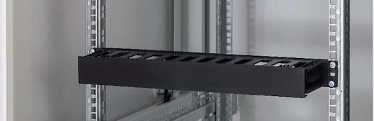 19'' Patch Panel 1u Plastic Black Ral9005