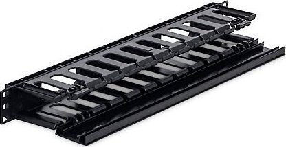 19'' Patch Panel 1u Plastic Black Ral9005