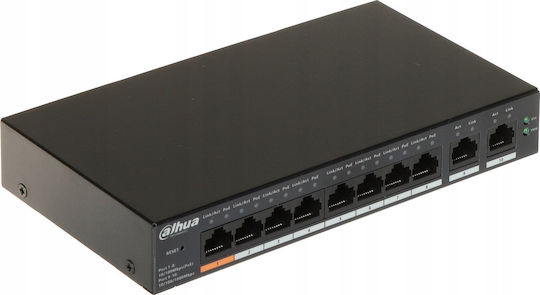 Dahua CS4010-8ET-60 Управление на L2 PoE+ Switch с 4 Портове Гигабитови (1Gbps) Ethernet