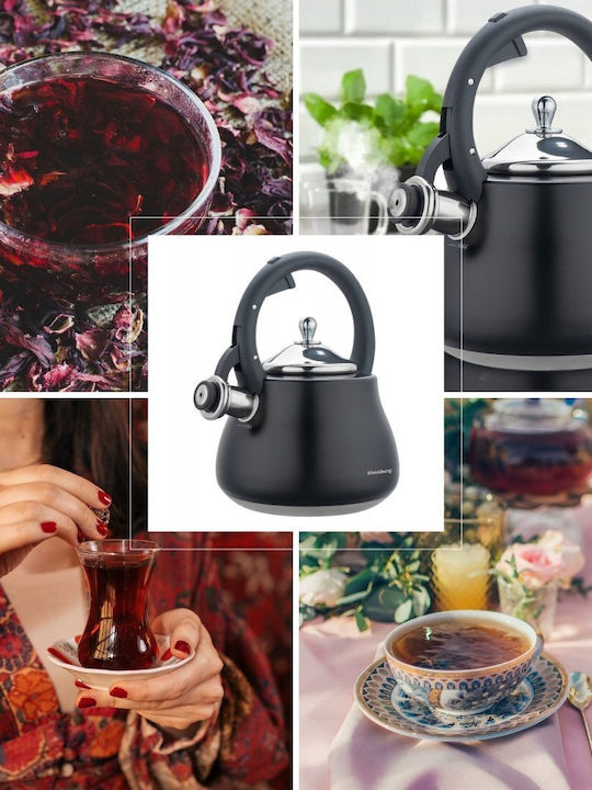 Klausberg Βραστήρας Ανοξείδωτος Γκρι 2800ml