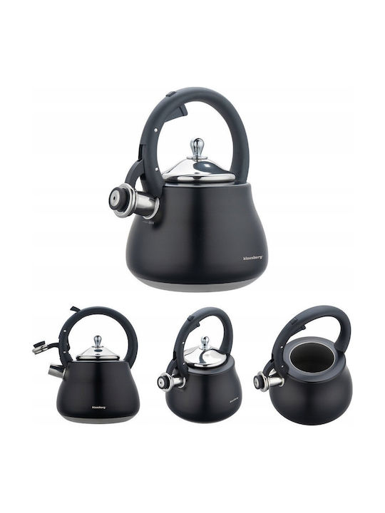 Klausberg Βραστήρας Ανοξείδωτος Γκρι 2800ml