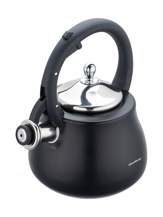 Klausberg Βραστήρας Ανοξείδωτος Γκρι 2800ml