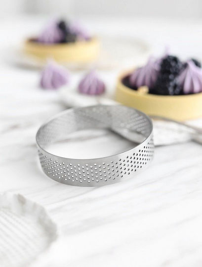 Durchbrochene Runde Kuchenringe 8cm Patisse