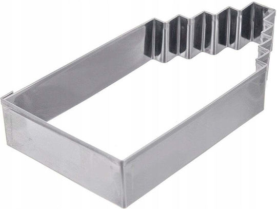 Steel Cookie Cutter House 12 Cm