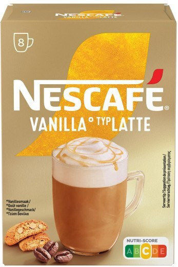 Nescafe Στιγμιαίος Καφές Latte Vanilla σε Κουτί 6x17gr