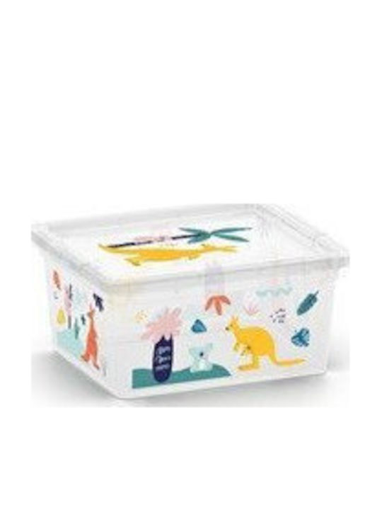 Kis Kunststoff Aufbewahrungsbox mit Deckel 1Stück