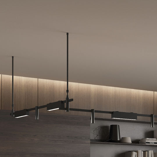 Inlight LED Warm White Spot with 10 Lights in Black Color