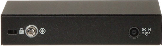 Dahua SF1005P Неуправляем L2 PoE+ Switch с 4 Портове Гигабитови (1Gbps) Ethernet
